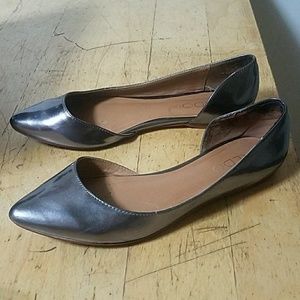 Aldo silver flats